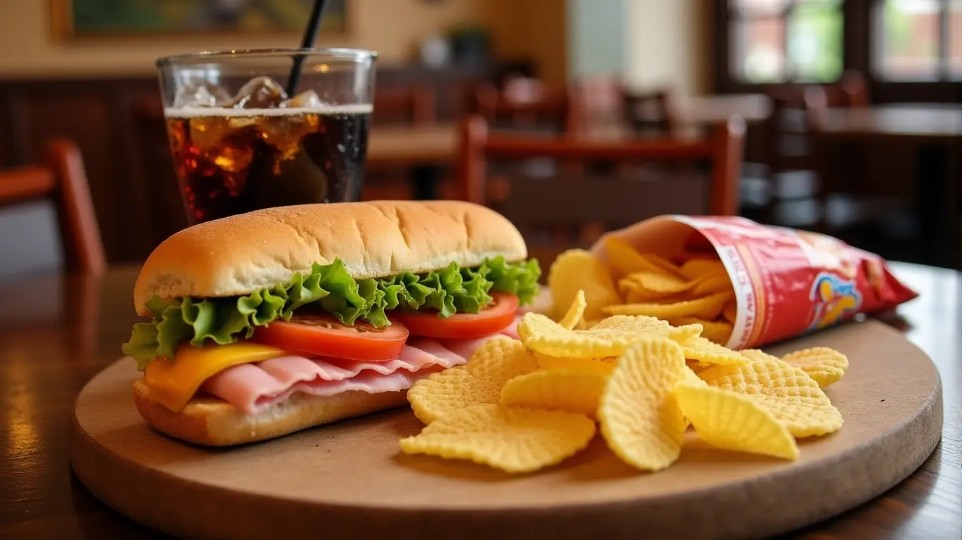 Sandwich and Chips Special